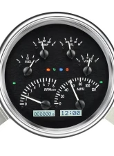 Dakota Digital Black Alloy MHX System for Chevrolet 1949-1950 Custom Build MHX-49C-K-W                                     - MHX-49C-K-W - Image 4