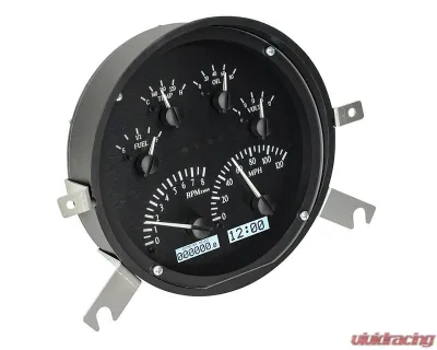 Dakota Digital Black Alloy MHX System for Chevrolet 1949-1950 Custom Build MHX-49C-K-W - MHX-49C-K-W