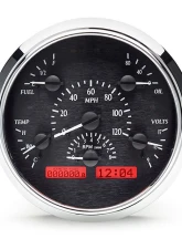 Dakota Digital MHX-49F-K-R 6.625" Black Alloy Metric Custom Build System                                     - MHX-49F-K-R - Image 3