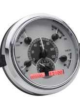 Dakota Digital 6.625" Silver Alloy MHX System Metric Custom Build for MHX-49F-S-R                                     - MHX-49F-S-R - Image 3