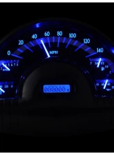 Dakota Digital MHX-49O-K-B 8.0"x5.614" Black Alloy Metric Custom Build System                                     - MHX-49O-K-B - Image 3