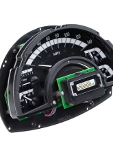 Dakota Digital MHX-49O-K-B 8.0"x5.614" Black Alloy Metric Custom Build System                                     - MHX-49O-K-B - Image 4