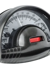 Dakota Digital MHX-49O-S-R 8.0"x5.614" Silver Alloy Metric Custom Build System                                     - MHX-49O-S-R - Image 2