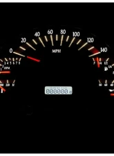 Dakota Digital MHX System 8.0"x5.614" Silver Alloy Custom Build for Metric Vehicles                                     - MHX-49O-S-W - Image 2