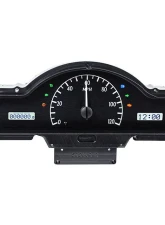 Dakota Digital MHX-50M-K-B Black Alloy Metric Custom Build 28.825"x5.243"                                     - MHX-50M-K-B - Image 4