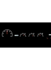 Dakota Digital MHX-50M-K-W Black Alloy Metric Custom Build 28.825"x5.243" System                                     - MHX-50M-K-W - Image 2