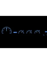 Dakota Digital MHX-50M-S-B Silver Alloy Metric Custom Build 28.825"x5.243"                                     - MHX-50M-S-B - Image 2