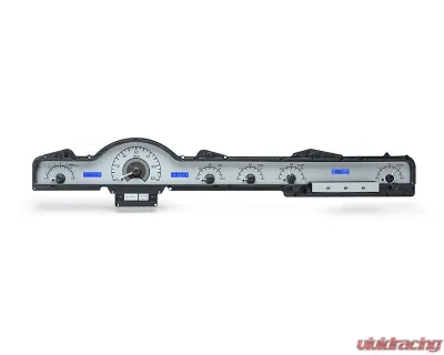 Dakota Digital MHX-50M-S-W Custom Build 28.825"x5.243" Silver Alloy Metric System - MHX-50M-S-W