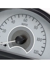 Dakota Digital MHX-50M-S-W Custom Build 28.825"x5.243" Silver Alloy Metric System                                     - MHX-50M-S-W - Image 4