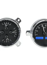 Dakota Digital Black Alloy MHX System for 1951-1952 Chevrolet Custom Build                                     - MHX-51C-K-B - Image 5