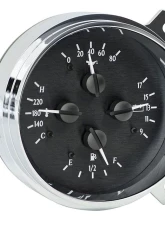 Dakota Digital Black Alloy MHX System for 1951-1952 Chevrolet Custom Build                                     - MHX-51C-K-B - Image 2