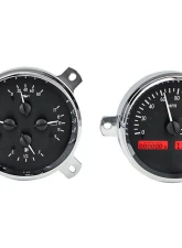 Dakota Digital Black Alloy MHX System for 1951-1952 Chevrolet Custom Build MHX-51C-K-R                                     - MHX-51C-K-R - Image 4