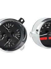 Dakota Digital Black Alloy MHX System for 1951-1952 Chevrolet Custom Build MHX-51C-K-R                                     - MHX-51C-K-R - Image 2