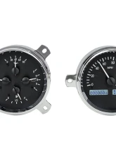 Dakota Digital Black Alloy MHX System for 1951-1952 Chevrolet Custom Build                                     - MHX-51C-K-W - Image 2