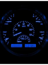 Dakota Digital MHX-51F-S-B Silver Alloy System 6.904"x6.69" Metric Custom Build                                     - MHX-51F-S-B - Image 3