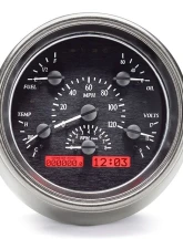 Dakota Digital MHX-51F-K-R Black Alloy Metric Custom Build 6.904"x6.69" System                                     - MHX-51F-K-R - Image 3