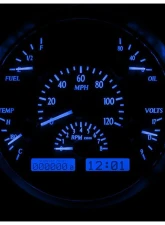 Dakota Digital MHX-51F-S-B Silver Alloy System 6.904"x6.69" Metric Custom Build                                     - MHX-51F-S-B - Image 2