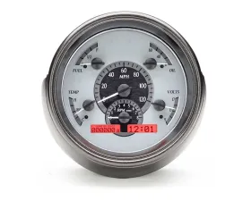 Dakota Digital MHX-51F-S-R Silver Alloy System 6.904