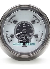 Dakota Digital MHX-51F-S-W Silver Alloy Metric Custom Build 6.904"x6.69" System                                     - MHX-51F-S-W - Image 2