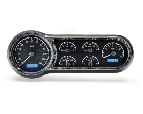 Dakota Digital Black Alloy MHX System for Chevrolet 1953-1954 Custom Build