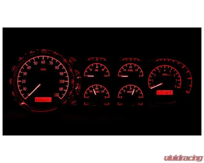 Dakota Digital Black Alloy MHX System for 1953-1954 Chevrolet Custom Build MHX-53C-K-R - MHX-53C-K-R