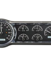 Dakota Digital Black Alloy MHX System for Chevrolet 1953-1954 Custom Build MHX-53C-K-W                                     - MHX-53C-K-W - Image 4