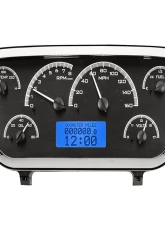 Dakota Digital Black Alloy MHX System for 1953-1955 Ford F100, Custom Build, Metric                                     - MHX-53F-PU-K-B - Image 4