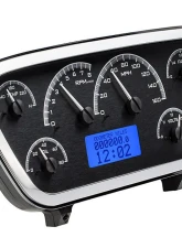 Dakota Digital Black Alloy MHX System for 1953-1955 Ford F100, Custom Build, Metric                                     - MHX-53F-PU-K-B - Image 2