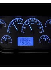 Dakota Digital Black Alloy MHX System for 1953-1955 Ford F100, Custom Build, Metric                                     - MHX-53F-PU-K-B - Image 3