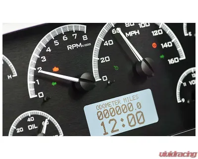 Dakota Digital Black Alloy MHX System for Ford F100 1953-1955 Custom Build - MHX-53F-PU-K-W