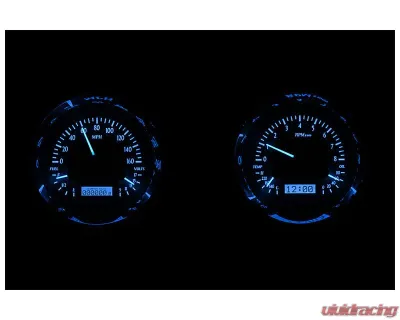 Dakota Digital 6.40" Carbon Fiber MHX System Metric Custom Build for MHX-54C-PU-C-B - MHX-54C-PU-C-B