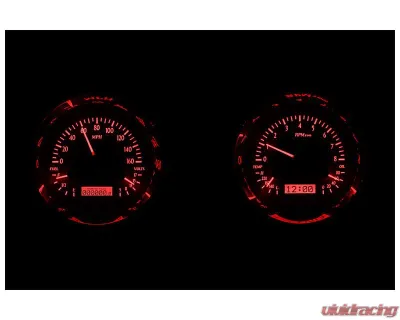 Dakota Digital MHX-54C-PU-C-R 6.40" Carbon Fiber Custom Build Metric System - MHX-54C-PU-C-R