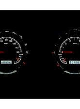 Dakota Digital 6.40" Black Alloy MHX System Metric Custom Build for MHX-54C-PU-K-W                                     - MHX-54C-PU-K-W - Image 3