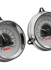 Dakota Digital 6.40" Silver Alloy MHX System Metric Custom Build MHX-54C-PU-S-R                                     - MHX-54C-PU-S-R - Image 3