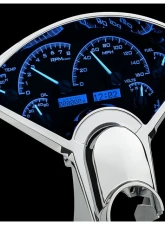 Dakota Digital Black Alloy MHX System for Chevrolet 1955-1956 Custom Build MHX-55C-K-B                                     - MHX-55C-K-B - Image 2