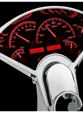 Dakota Digital Black Alloy MHX System for 1955-1956 Chevrolet Custom Build MHX-55C-K-R                                     - MHX-55C-K-R - Image 2