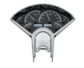 Dakota Digital Black Alloy MHX System for 1955-1956 Chevrolet Custom Build