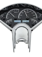 Dakota Digital Black Alloy MHX System for 1955-1956 Chevrolet Custom Build                                     - MHX-55C-K-W - Image 4