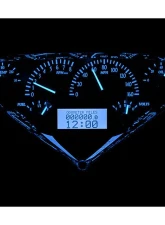 Dakota Digital Carbon Fiber MHX System 12.60"x6.20" Custom Build for Metric Vehicles                                     - MHX-55C-PU-C-B - Image 2