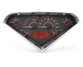 Dakota Digital MHX-55C-PU-C-R Carbon Fiber 12.60