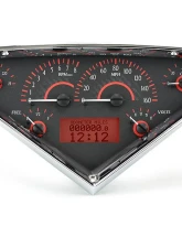 Dakota Digital MHX-55C-PU-C-R Carbon Fiber 12.60"x6.20" Metric Custom Build System                                     - MHX-55C-PU-C-R - Image 3