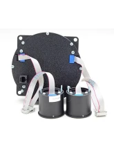 Dakota Digital Black Alloy MHX System for Jeep 1955-1986, Custom Carbon Build                                     - MHX-55J-K-W - Image 4