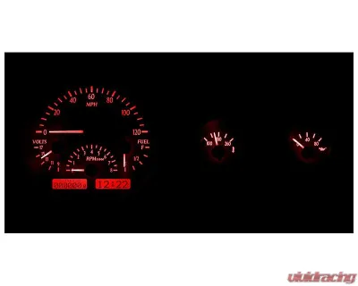 Dakota Digital Carbon Fiber MHX System for Jeep 1955-1986, Model MHX-55J-C-R - MHX-55J-C-R