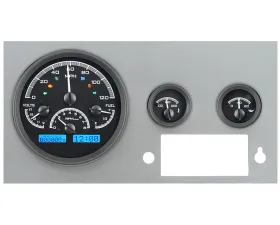 Dakota Digital Black Alloy MHX System for Jeep 1955-1986, Custom Carbon Build