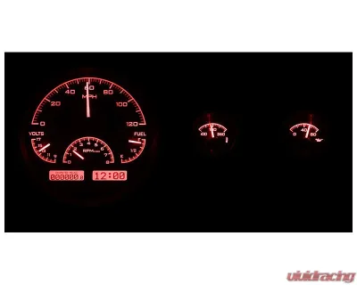 Dakota Digital Black Alloy MHX System for Jeep 1955-1986, Custom Carbon Build, MHX-55J-K-R - MHX-55J-K-R