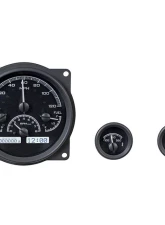 Dakota Digital Black Alloy MHX System for Jeep 1955-1986, Custom Carbon Build                                     - MHX-55J-K-W - Image 2