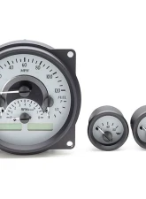 Dakota Digital Silver Alloy MHX System Carbon Custom Build for Jeep 1955-1986 MHX-55J-S-W                                     - MHX-55J-S-W - Image 2