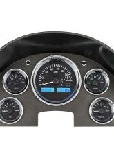 Dakota Digital Black Alloy MHX System for 1956 Ford Custom Build, Metric Fitment                                     - MHX-56F-K-B - Image 3