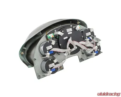 Dakota Digital Black Alloy MHX System for 1956 Ford Custom Build, Metric Fitment - MHX-56F-K-W