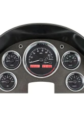 Dakota Digital Black Alloy MHX System for 1956 Ford Custom Build, MHX-56F-K-R                                     - MHX-56F-K-R - Image 3